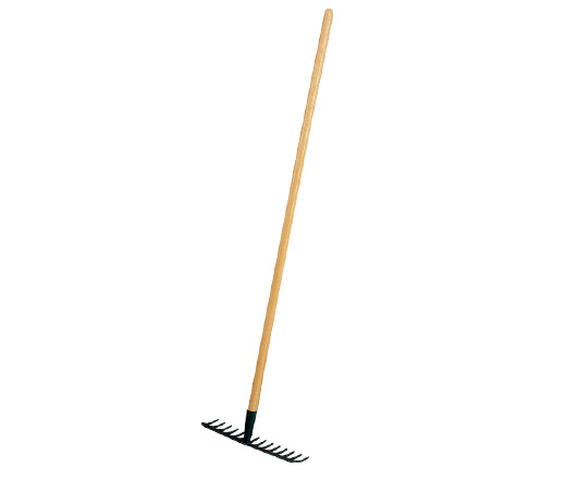 Wooden Long Handle Rake 4014R