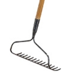 Wooden Long Handle Rake 4014WR