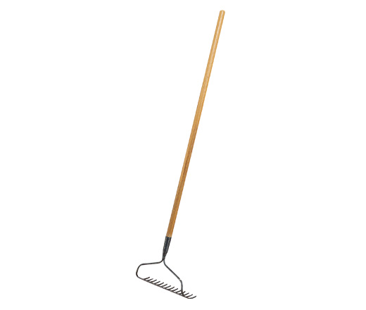 Wooden Long Handle Rake 4014WR