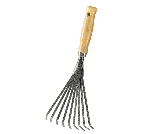 Wooden Short Handle Rake TS1510A